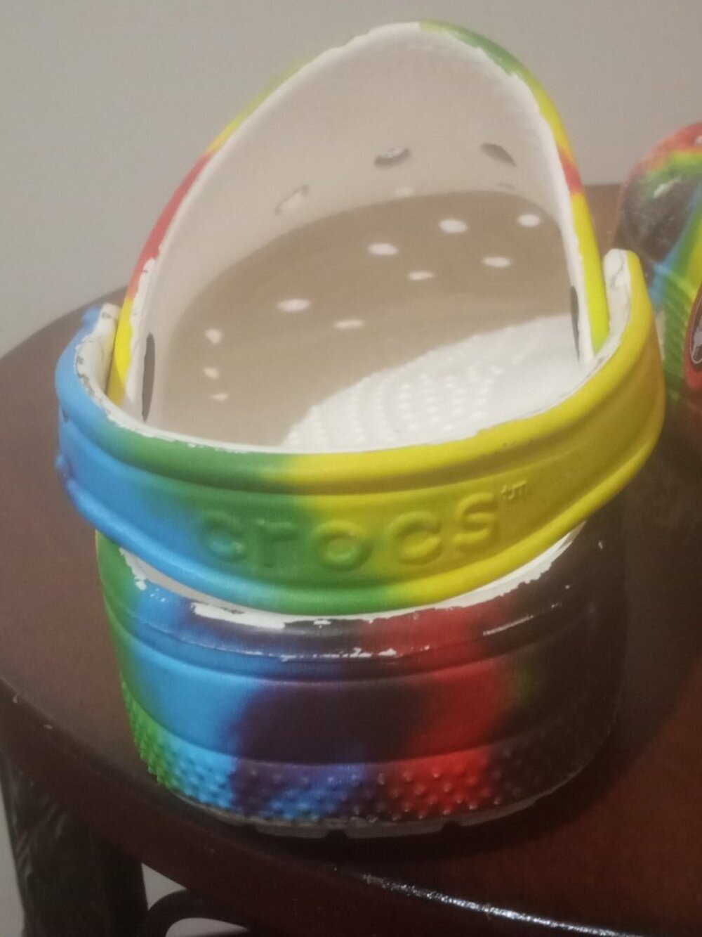 Crocs Clogs Unisex Baya, Tie-Dye, Multicolor Mens Size 5 / Womens Size 7 - Picture 11 of 12